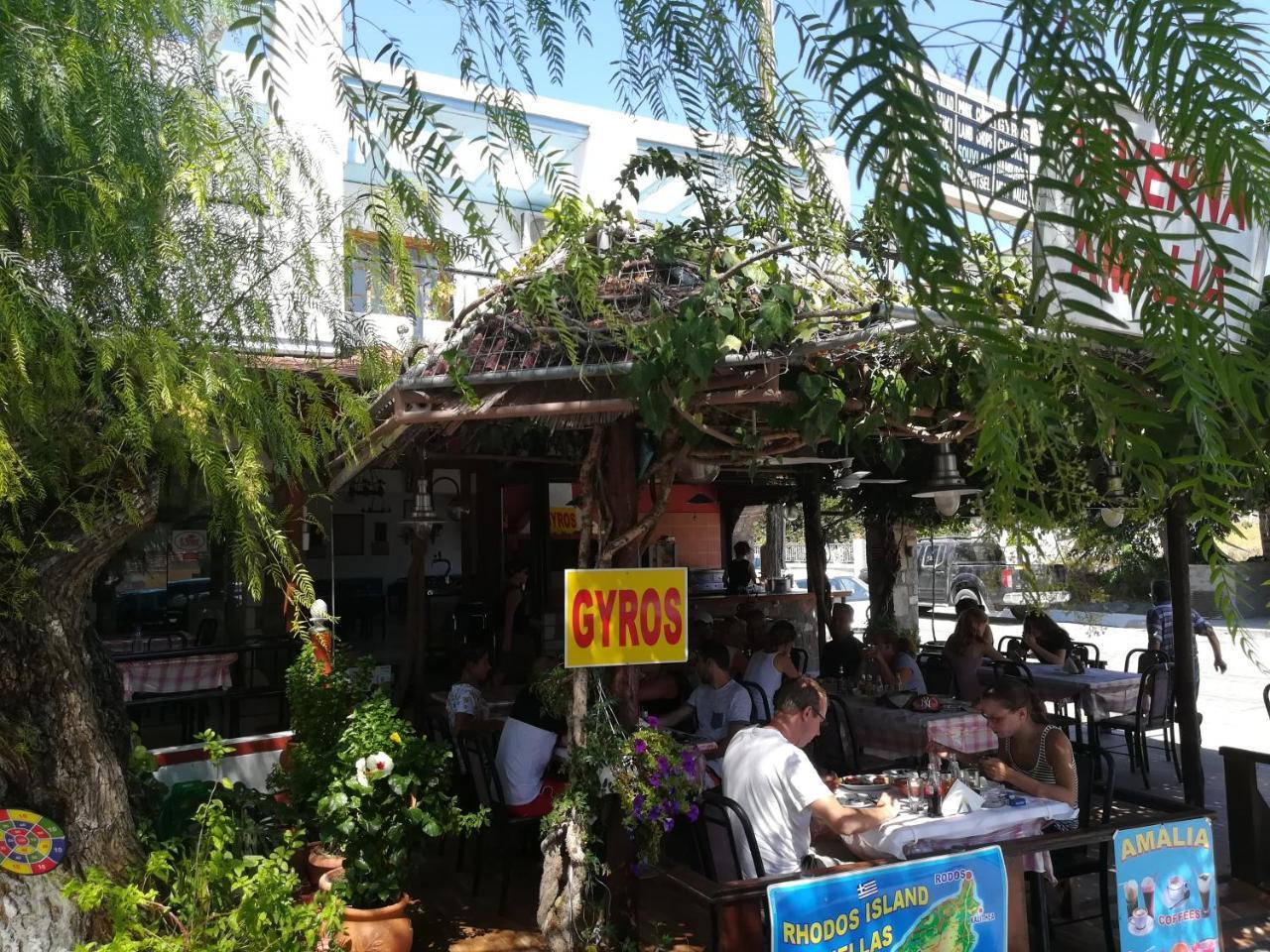 Amaliahotel Apolakkia Buitenkant foto